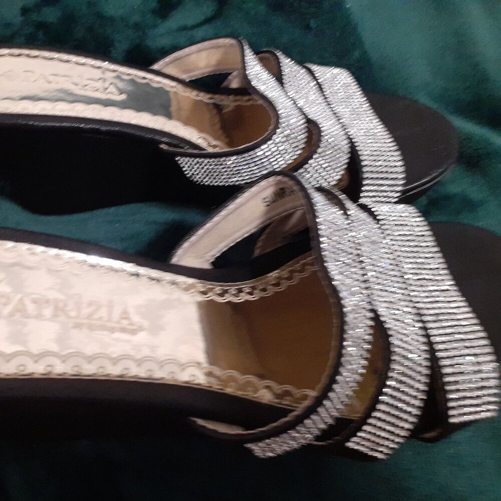 SPRING STEP PATRIZIA SPARKLE WEDGE HEEL SUNRAY NEW